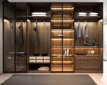 Hệ tủ cánh kính khung nhôm